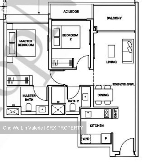 The Watergardens At Canberra (D27), Apartment #555944261